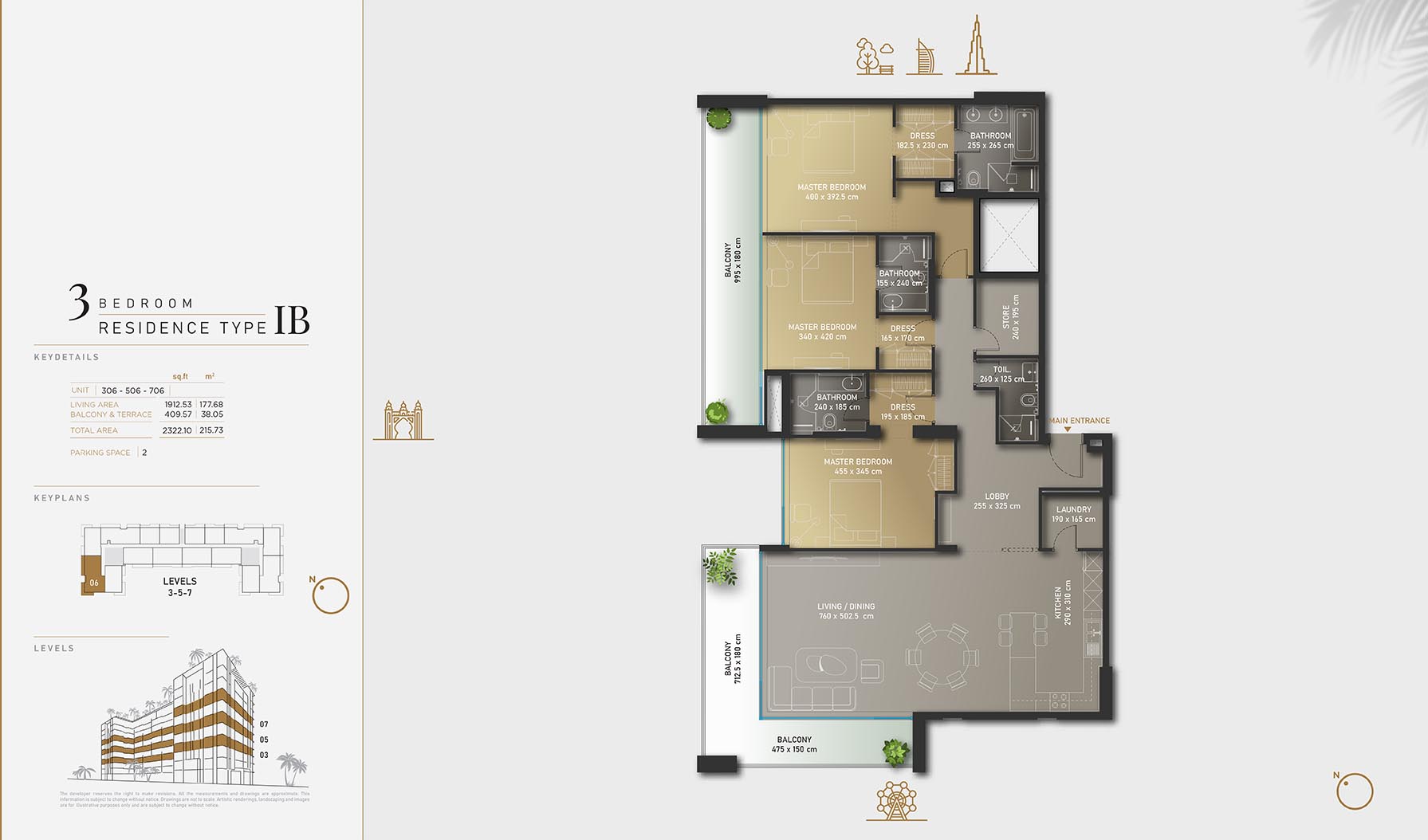 3 Bedroom
